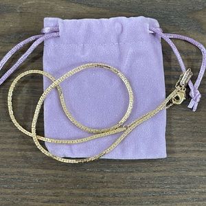 Melinda Maria Gold chain necklace